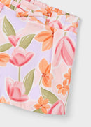 Patterned Pleated Skirt - Blossom