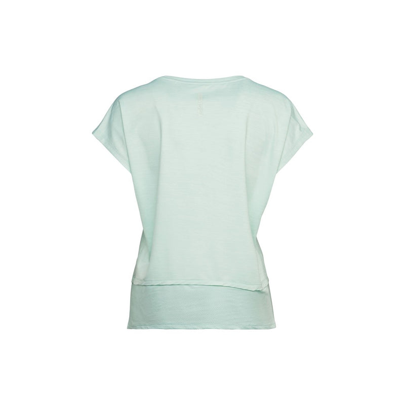Cap Sleeve T-Shirt - Aqua Green