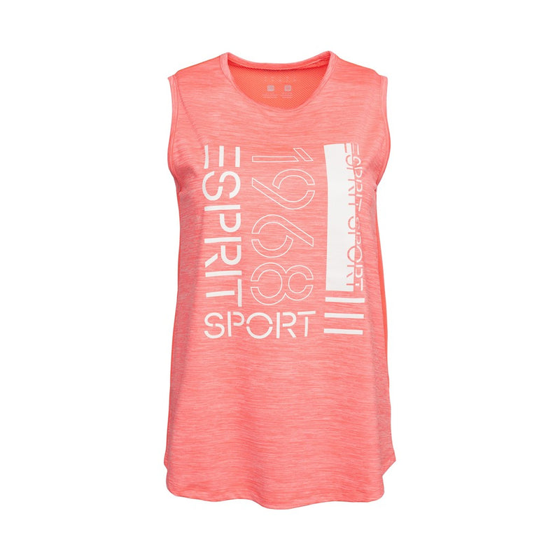 Sleeveless T-Shirt - Coral