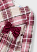 Plaid Dress - Cherry