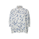 All Over Print Blouse - Offwhite