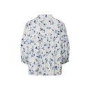 All Over Print Blouse - Offwhite
