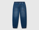Boys Cuffed Jean - Denim