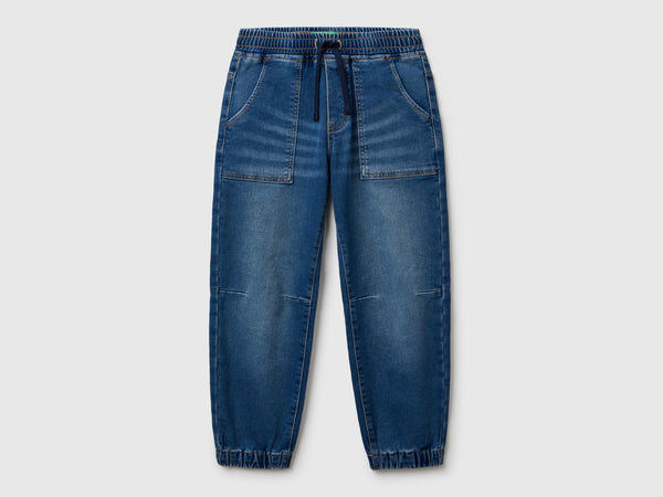 Boys Cuffed Jean - Denim
