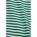 Casual Stripe Round Neck T-Shirt - Green