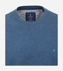 Round Neck Jumper - Blue 121
