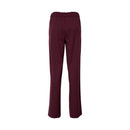 Wide Leg Trouser - Aubergine