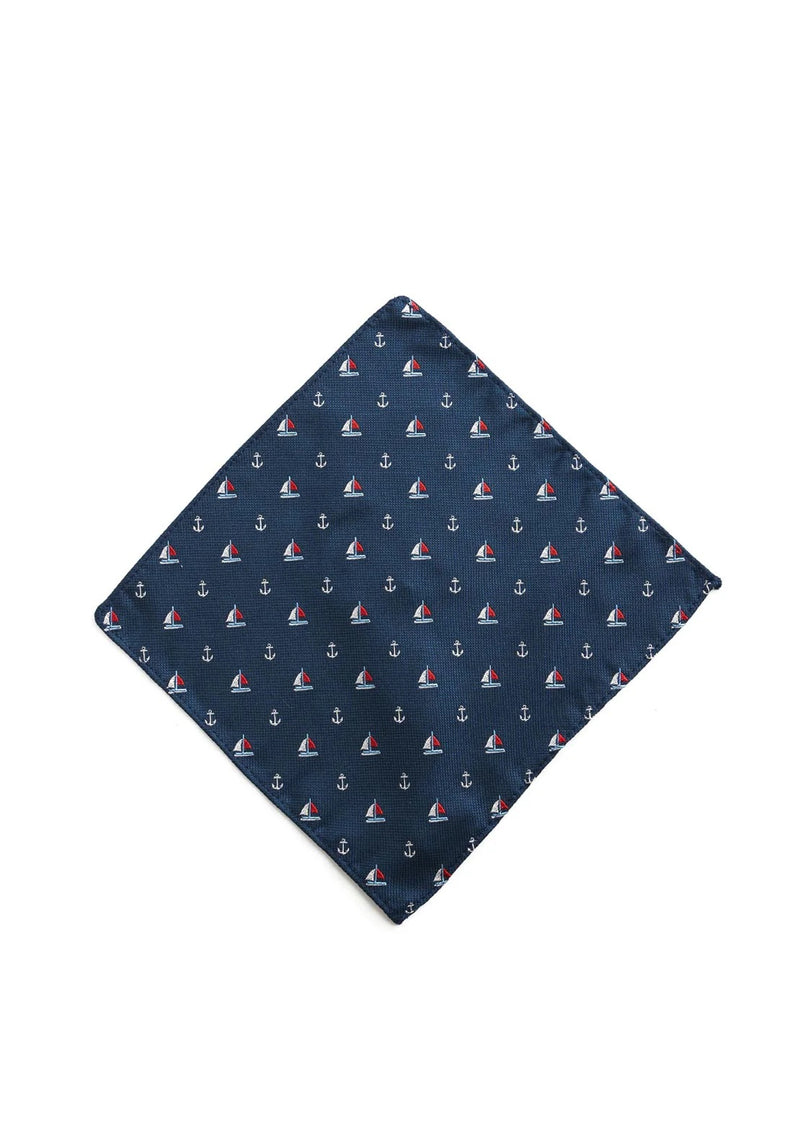 Pocket Square - Marine Anchor