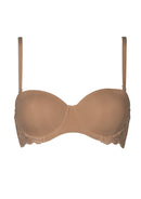 STRAPLESS BRA - Powder
