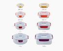 Nest Lock 8-Piece Multicolour Mixed Food Container Set