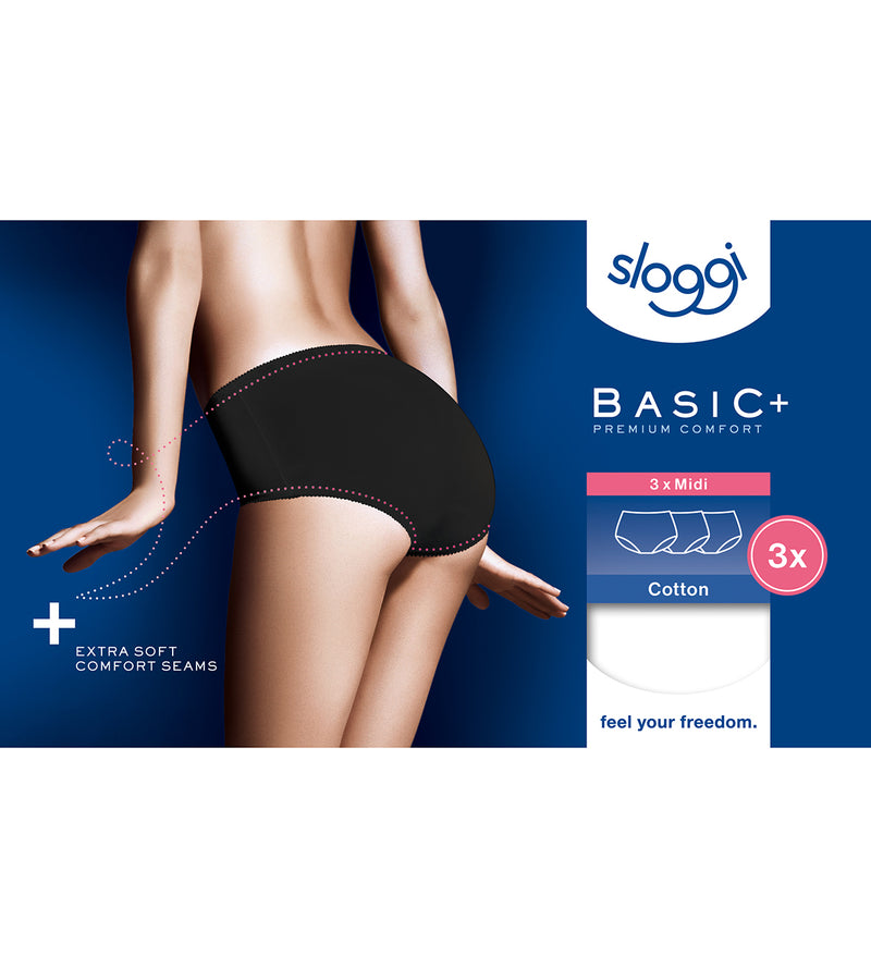 Basic+ Midi 3P - Black