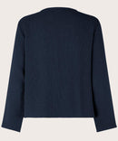 Julitta Long Sleeve Jacket - Navy