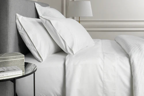 1000 Thread Count Tailored Duvet Cover Snow - Double