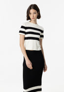 Tiffosi Claudie C Stripe Jumper - Birch