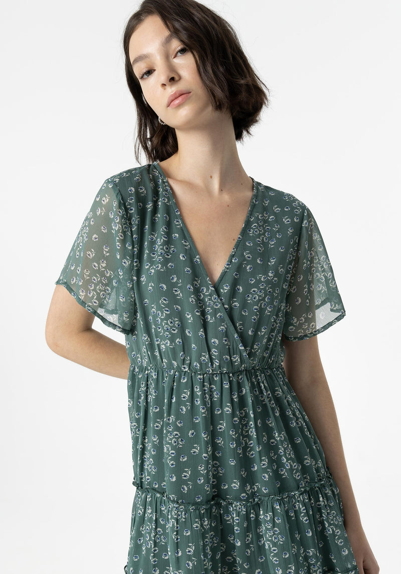 Locura 3 Dress - Garden Topiary