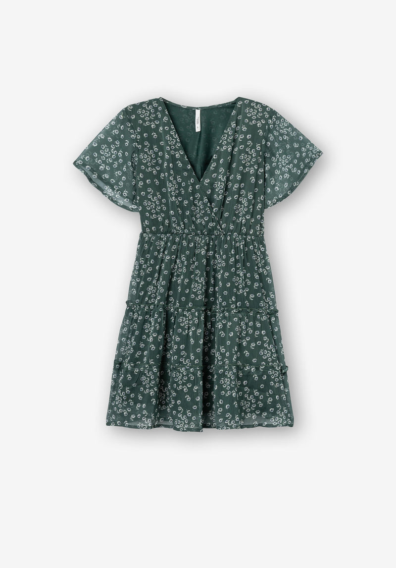 Locura 3 Dress - Garden Topiary