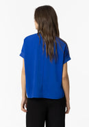Trufa 4 Short Sleeve Blouse - Dazzling Blue