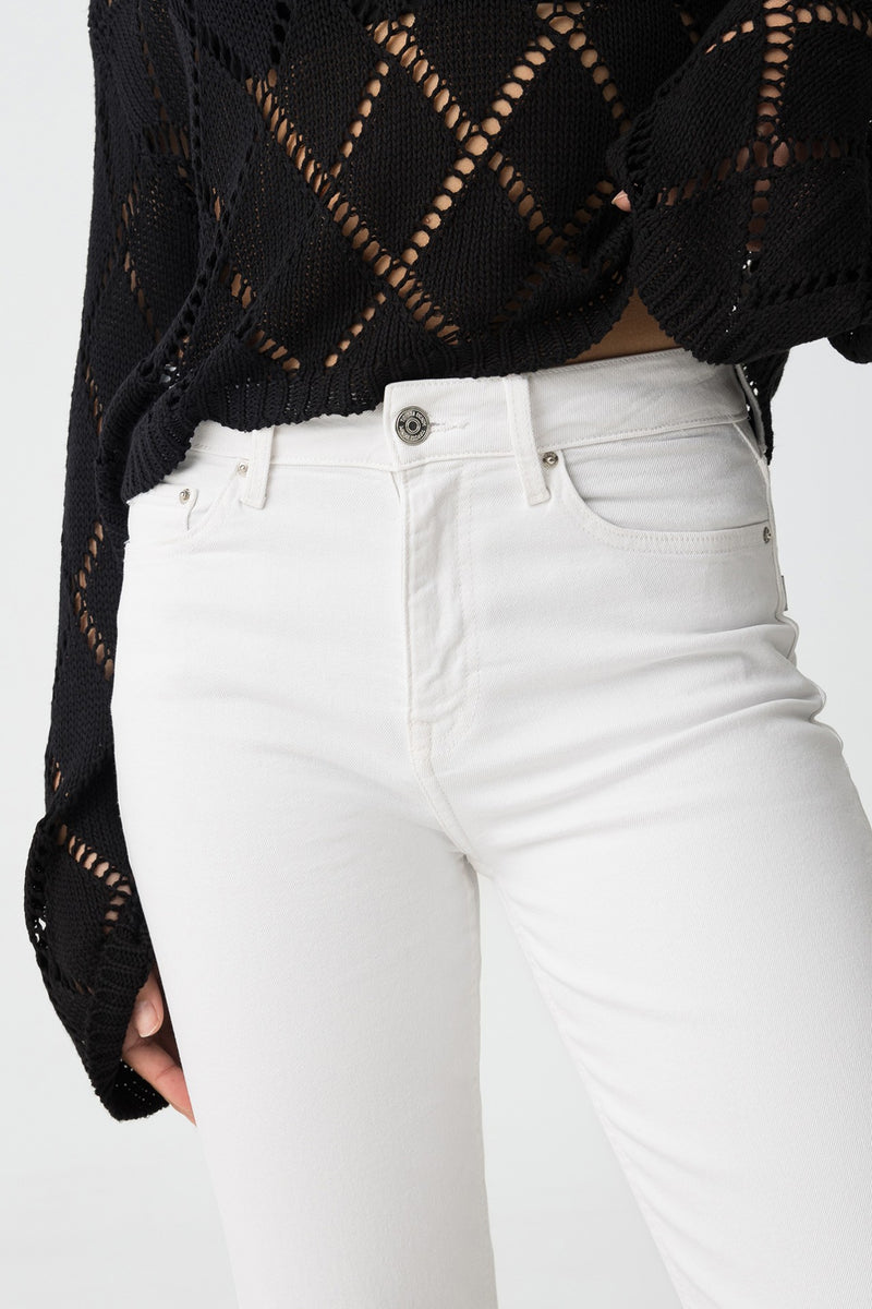 Amy 54 Jean - White