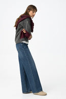 Bonnye 56 Wide Leg Jeans - Blue