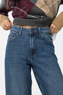 Bonnye 56 Wide Leg Jeans - Blue