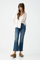 Megan 112 Crop Jeans - Blue