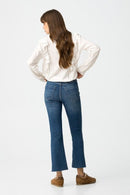 Megan 112 Crop Jeans - Blue