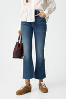 Megan 112 Crop Jeans - Blue