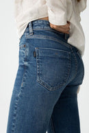 Megan 112 Crop Jeans - Blue