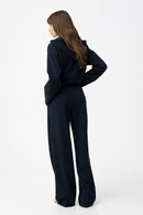 Luca B Trouser - Lyons Blue