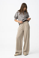 Camelia Wide Leg Trouser - Portabella