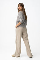 Camelia Wide Leg Trouser - Portabella