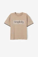 Milos Simplicity T-Shirt - Portabella
