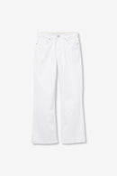 Megan 129 Straight Jean - White