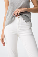 Megan 129 Straight Jean - White