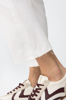 Megan 129 Straight Jean - White