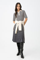 Ryka Stripe Dress - Lyons Blue