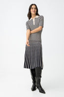 Ryka Stripe Dress - Lyons Blue