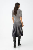 Ryka Stripe Dress - Lyons Blue