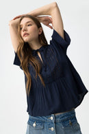 Siria Shirt - Lyons Blue