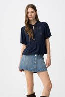 Siria Shirt - Lyons Blue