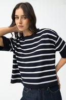 Paragon 1 Stripe Top - Lyons Blue
