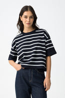 Paragon 1 Stripe Top - Lyons Blue