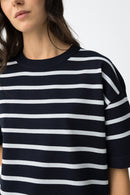 Paragon 1 Stripe Top - Lyons Blue