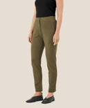 Pamala Slim Leg Trousers - Capers