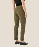 Pamala Slim Leg Trousers - Capers