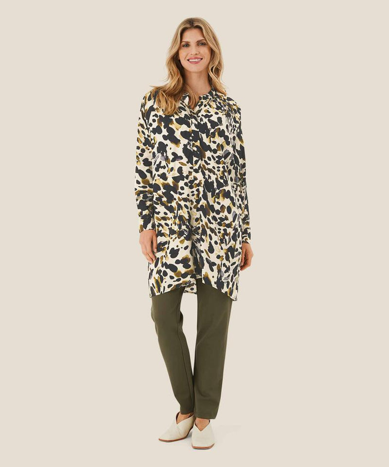 Pamala Slim Leg Trousers - Capers