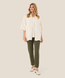 Pamala Slim Leg Trousers - Capers