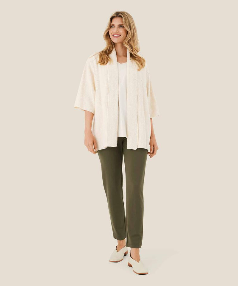Pamala Slim Leg Trousers - Capers