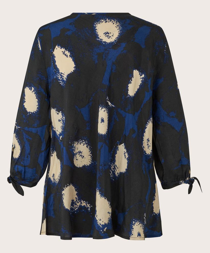 Nita 3/4 Sleeve Dress - Maritime Blue