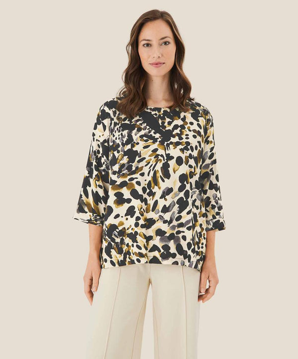 Becca 3/4 Sleeve Print Blouse - Starfish